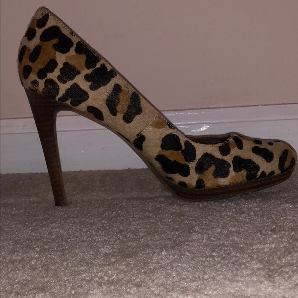 Cheetah print heels